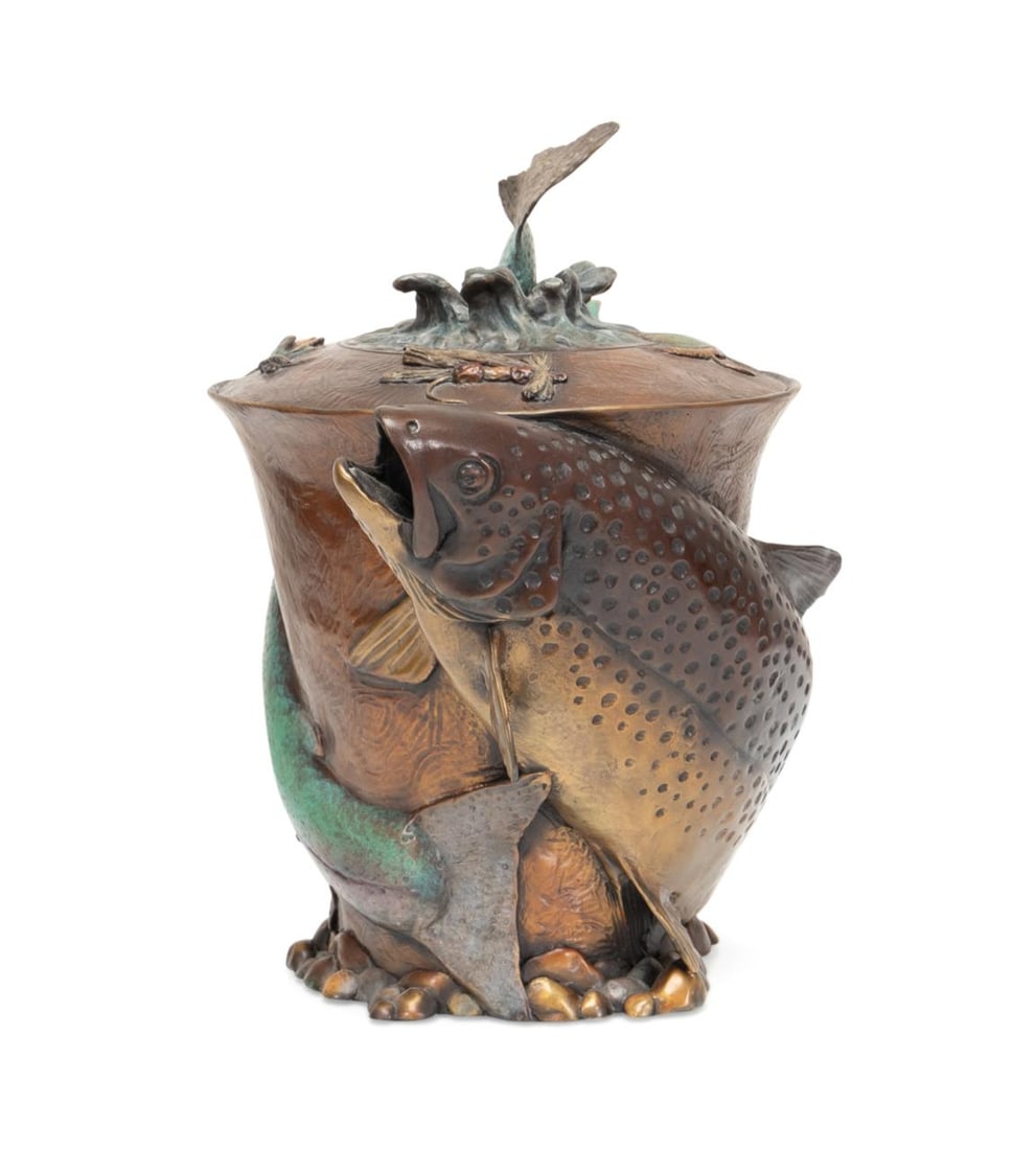 CHRISTOPHER SMITH BRONZE TROUT
