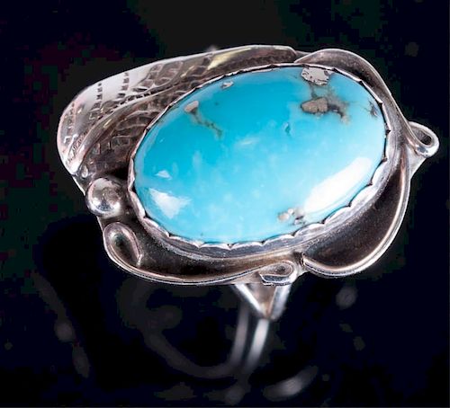 CHRISTOPHER TOM NAVAJO STERLING &