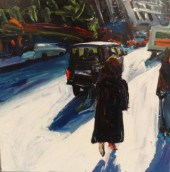 CHRISTOPHER Tom. Oil on Canvas