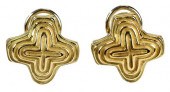CHRISTOPHER WALLING 18KT. EARR