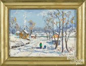 CHRISTOPHER WILLETT OIL ON BOA