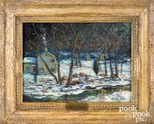 CHRISTOPHER WILLETT OIL ON BOA