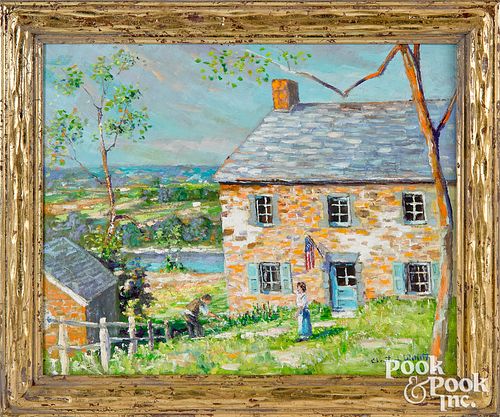 CHRISTOPHER WILLETT OIL ON BOARD