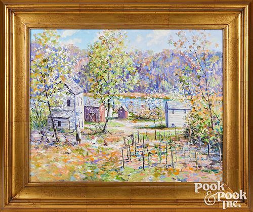 CHRISTOPHER WILLETT OIL ON CANVAS