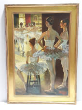 CHRISTOPHER ZHANG OIL ON CANVA