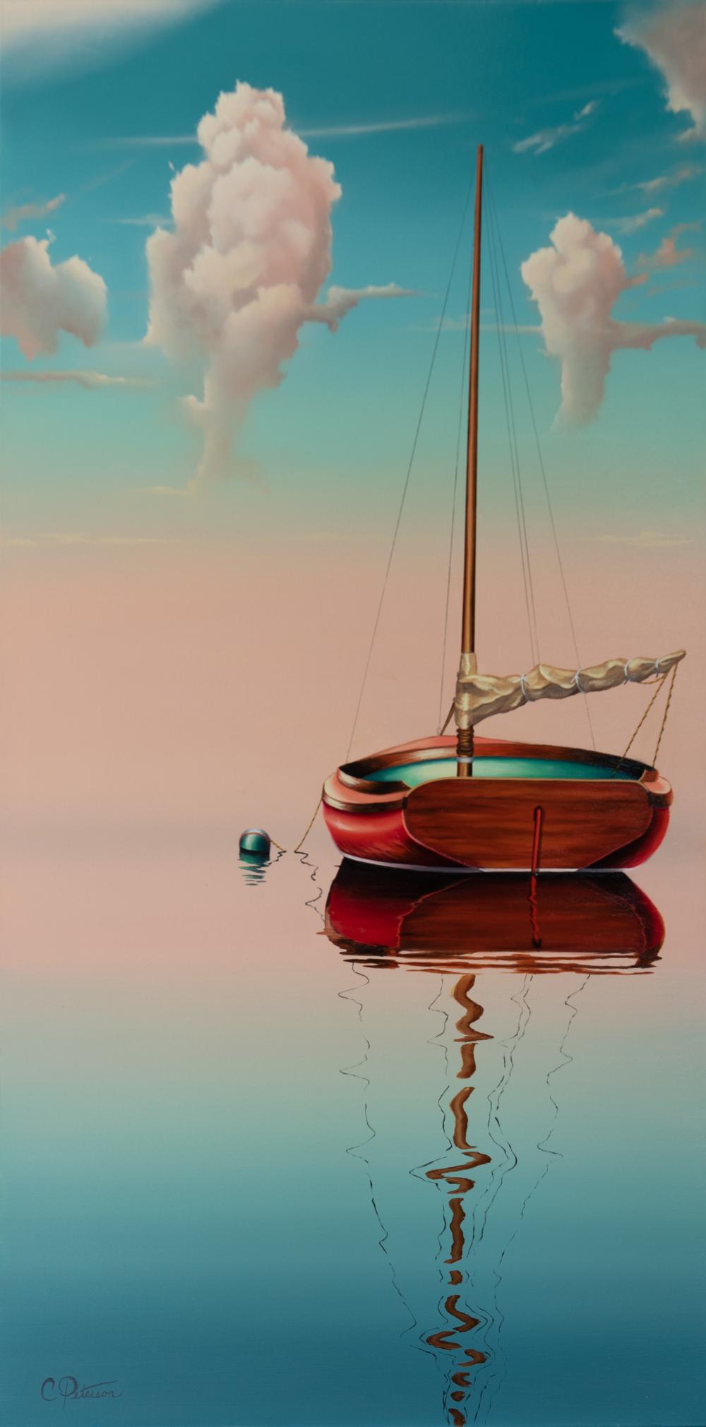 CHRISTY PETERSON "CALM" OIL ON