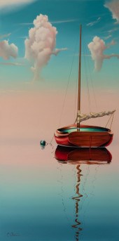 CHRISTY PETERSON "CALM" OIL ON