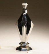 Chrome Art Deco ruba rombic ta