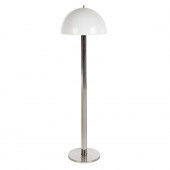 CHROME MID-CENTURY MUSHROOM FL