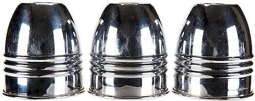 CHROME PAUL FOX CHICK CUPS.Chrome