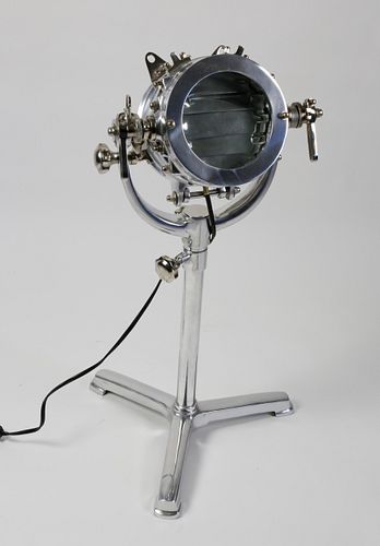 CHROMED METAL NAVAL MORSE CODE