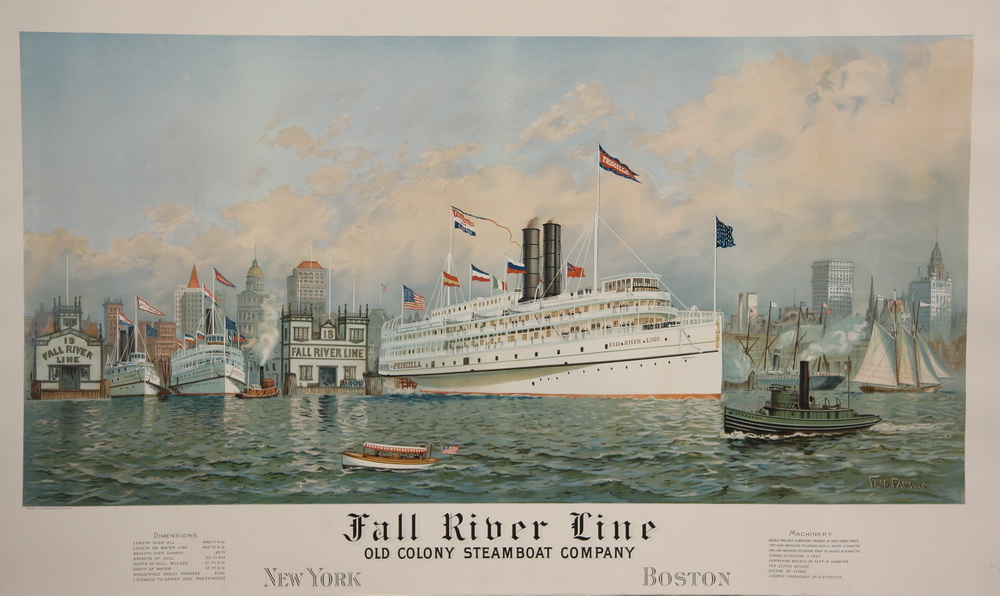 CHROMOLITHOGRAPH - Coastal