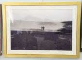 CHROMOLITHOGRAPH LANDSCAPE WIT