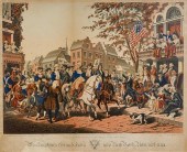CHROMOLITHOGRAPH WASHINGTON'S