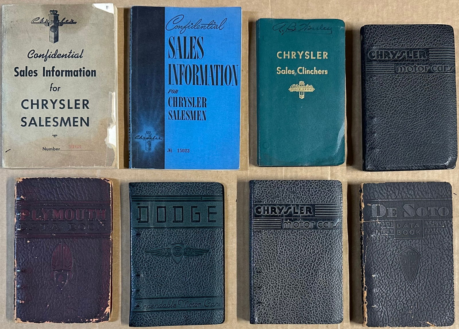 CHRYSLER 1940 CONF SALES 152 PGS,