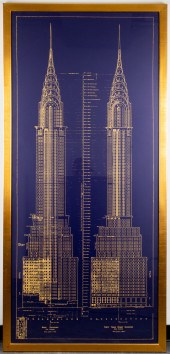 CHRYSLER BUILDING LARGE ARCHIT