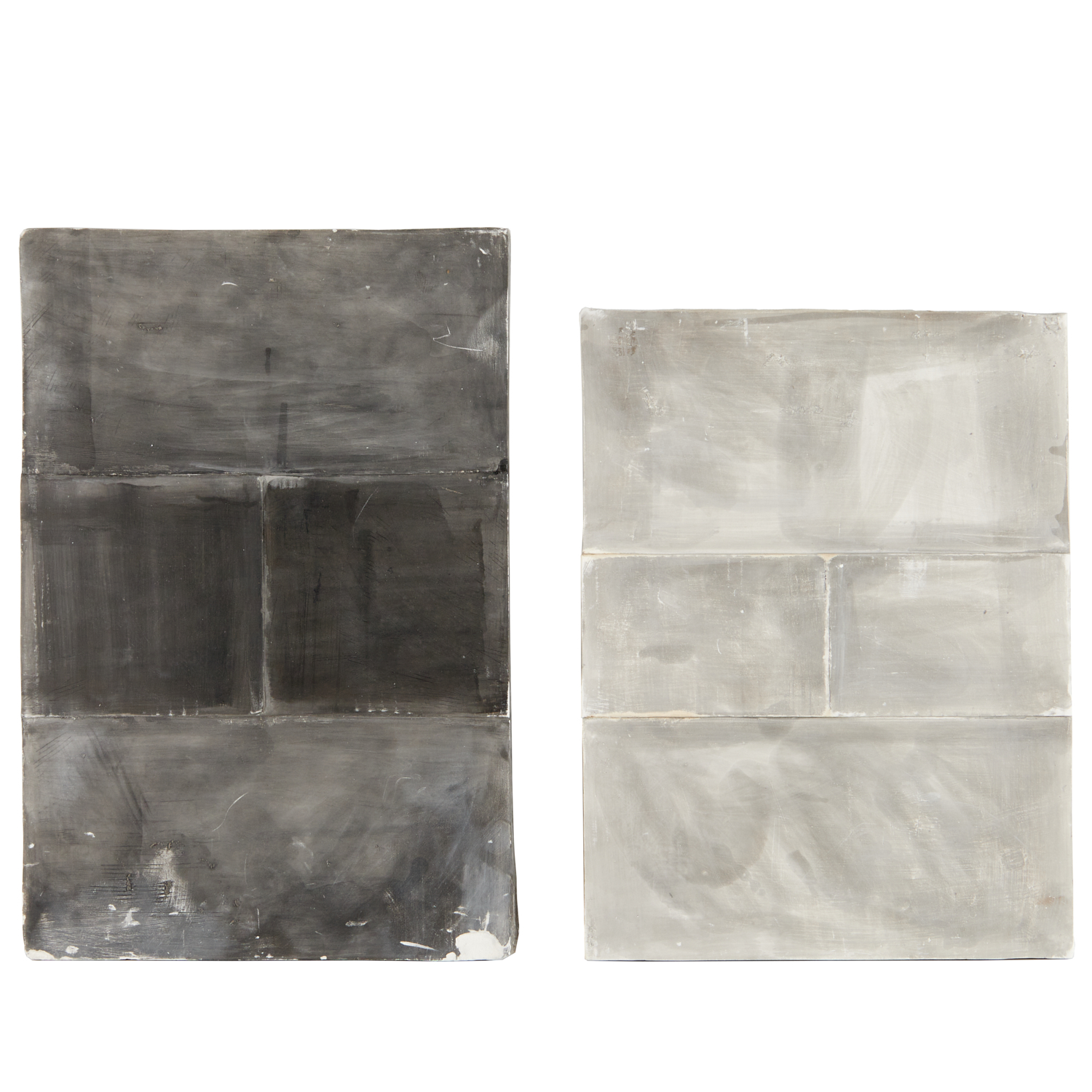 CHRYSSA, (2) CAST PLASTER