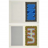 CHRYSSA, (2) LARGE SERIGRAPHS,