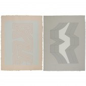 CHRYSSA, (2) SCREENPRINTS ON H