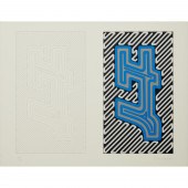 CHRYSSA, LARGE SIGNED SERIGRAP