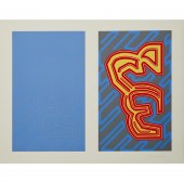 CHRYSSA, LARGE SIGNED SERIGRAP