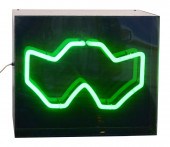 CHRYSSA NEON LIGHT BOX SCULPTU
