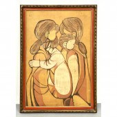 CHUAH THEAN TENG Batik on Clot
