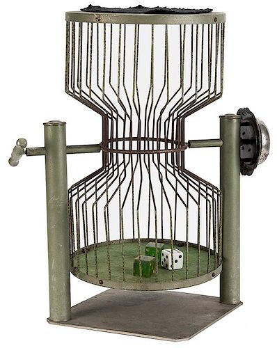CHUCK-A-LUCK CAGE WITH BELL AND