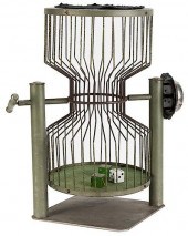 CHUCK-A-LUCK CAGE WITH BELL AN