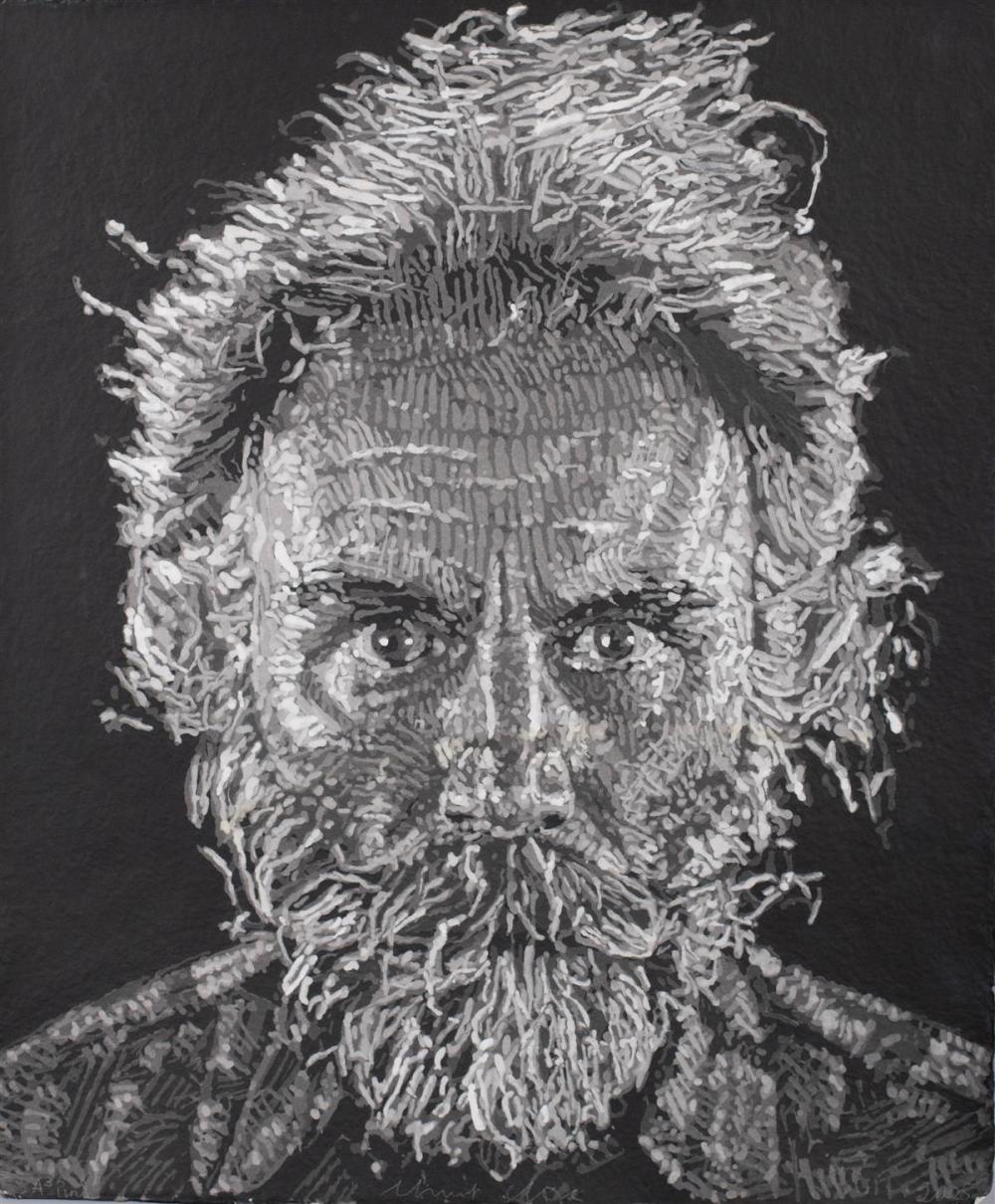CHUCK CLOSE, AMERICAN 1940-2021,