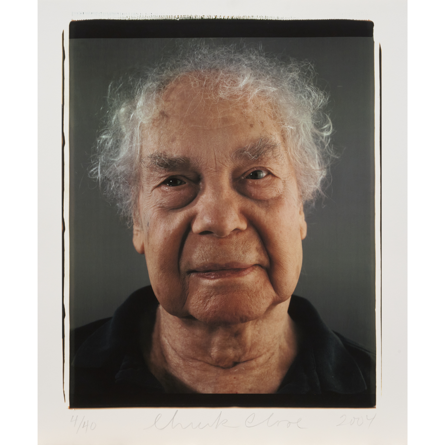 CHUCK CLOSE, PORTRAIT OF MERCE
