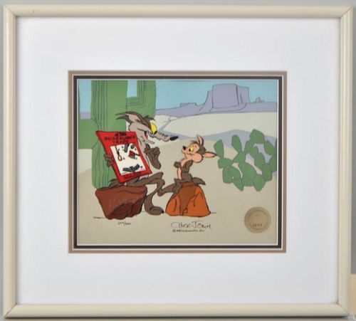 CHUCK JONES SIGNED CELLULOID