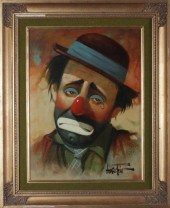 CHUCK OBERSTEIN OIL ON BOARDCH