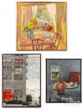 CHUCK WALKER (20TH C.), OIL ON