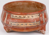 CHUPICUARO POTTERY TRIPOD BOWL