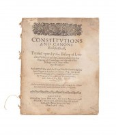CHURCH OF ENGLAND, CONSTITUTIO