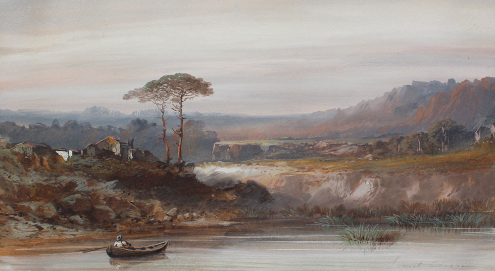 CICERI Ernest (American 1817-1866):