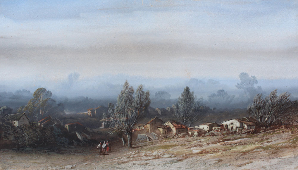CICERI Ernest (American 1817-1866):