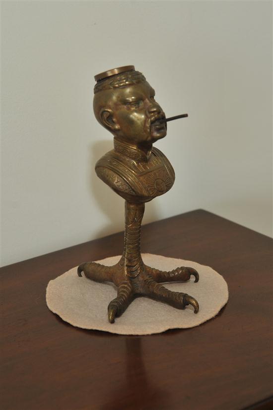 CIGAR LIGHTER. Brass lighter