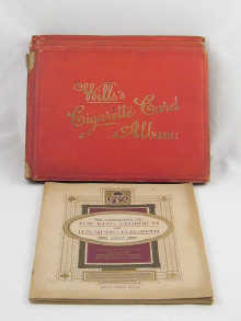Cigarette cards. Three albums of