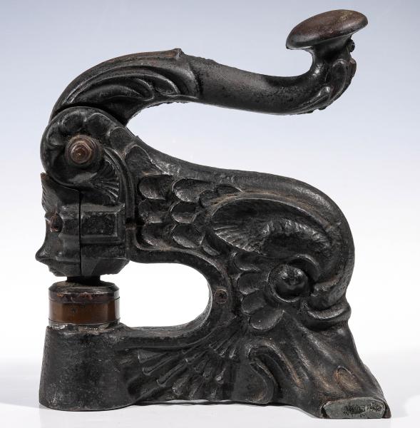 CINCINNATI ODD FELLOWS FIGURAL IRON