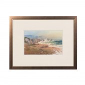 CINDY BARON, ROCKY BEACH SCENE