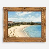 CINDY FAUNTZ BEACH SCENE (1970