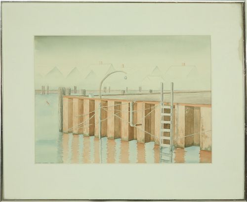 CINDY LYDON WATERCOLOR ON PAPER