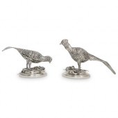 CIPOLLA SILVERED PEWTER PHEASA