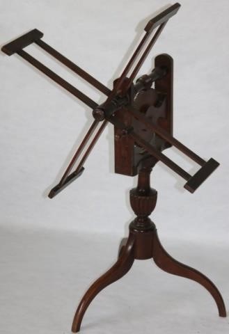 CIRCA 1800 AMERICAN MAHOGANY YARN
