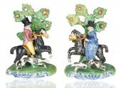 CIRCA 1810 PAIR OF STAFFORDSHI