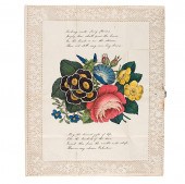 Circa 1849 English Pop-Up Poet