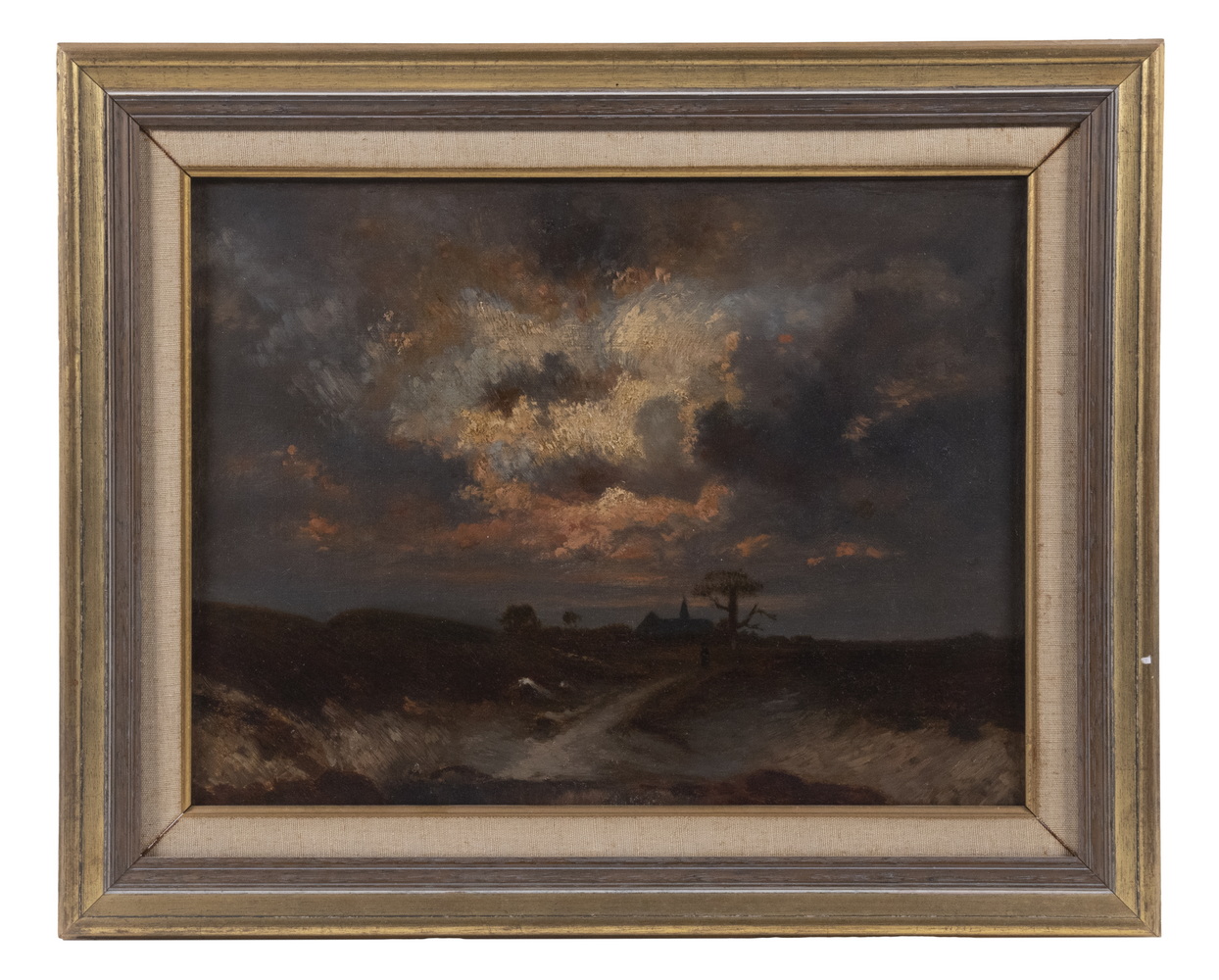 CIRCA 1870 EUROPEAN LANDSCAPE
