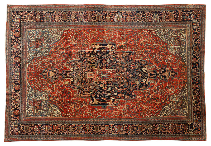 Circa 1900 hand knotted woolen